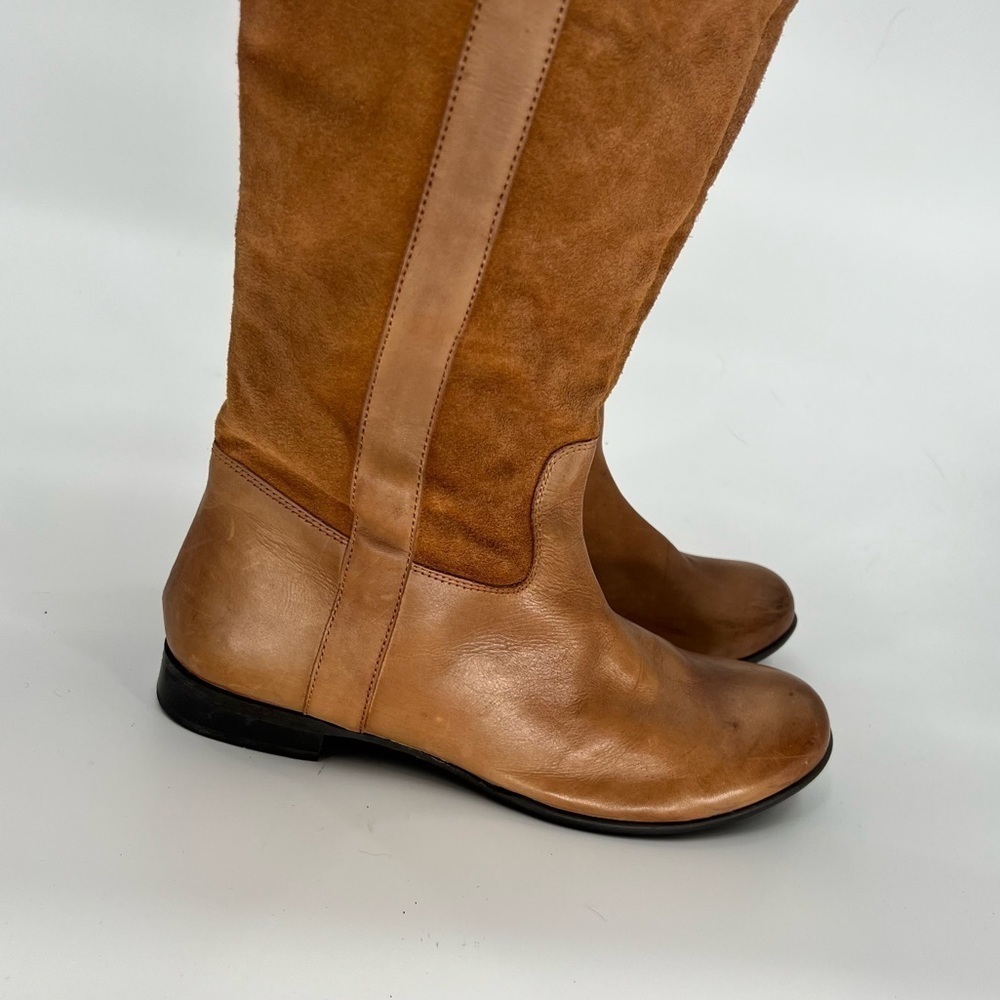 Urban Outfitters BDG brown suede leather boots - Picture 2 of 13